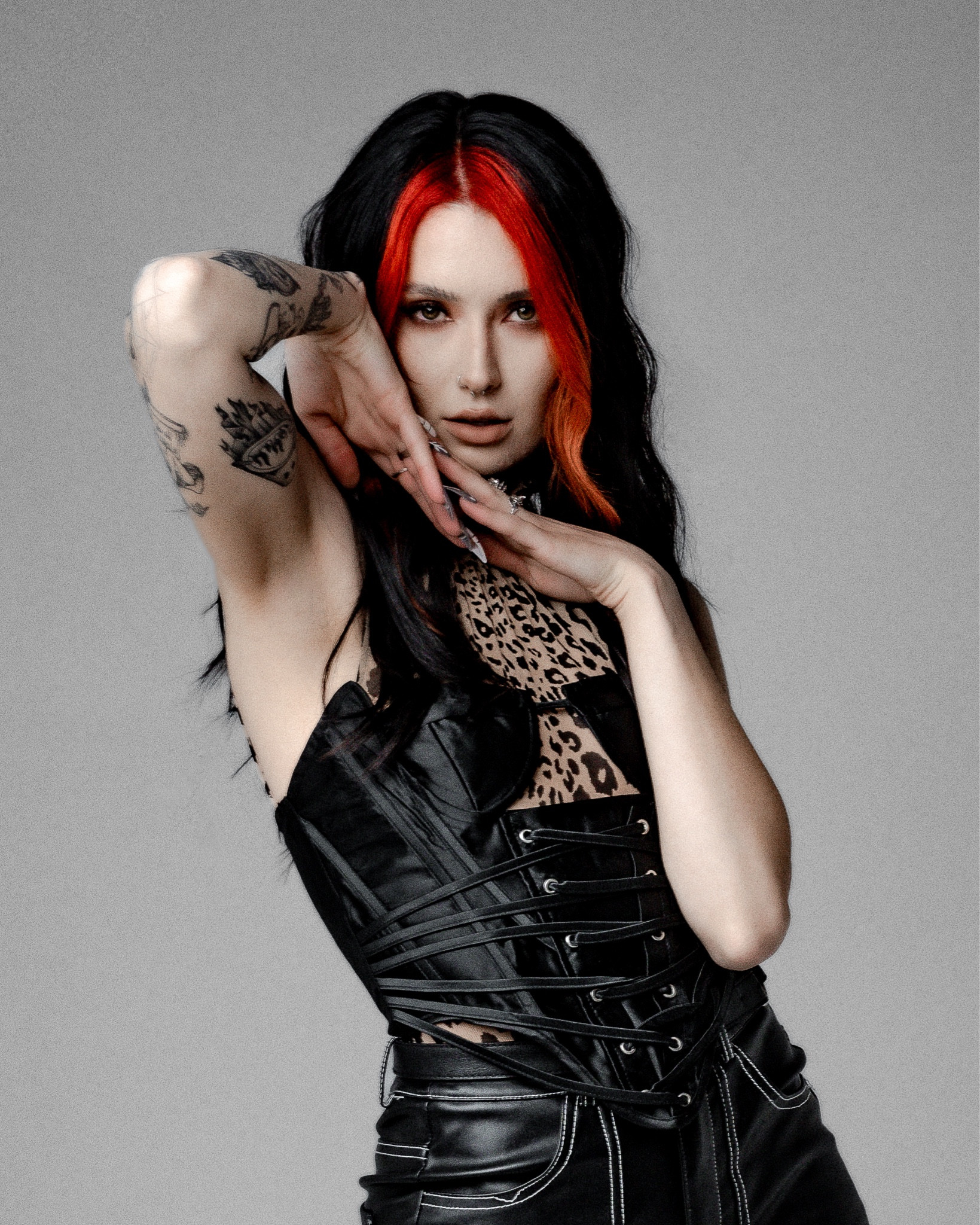 in black and cheetah 🖤 #corsettops #blackonblack

#LTKStyleTip #LTKFindsUnder50