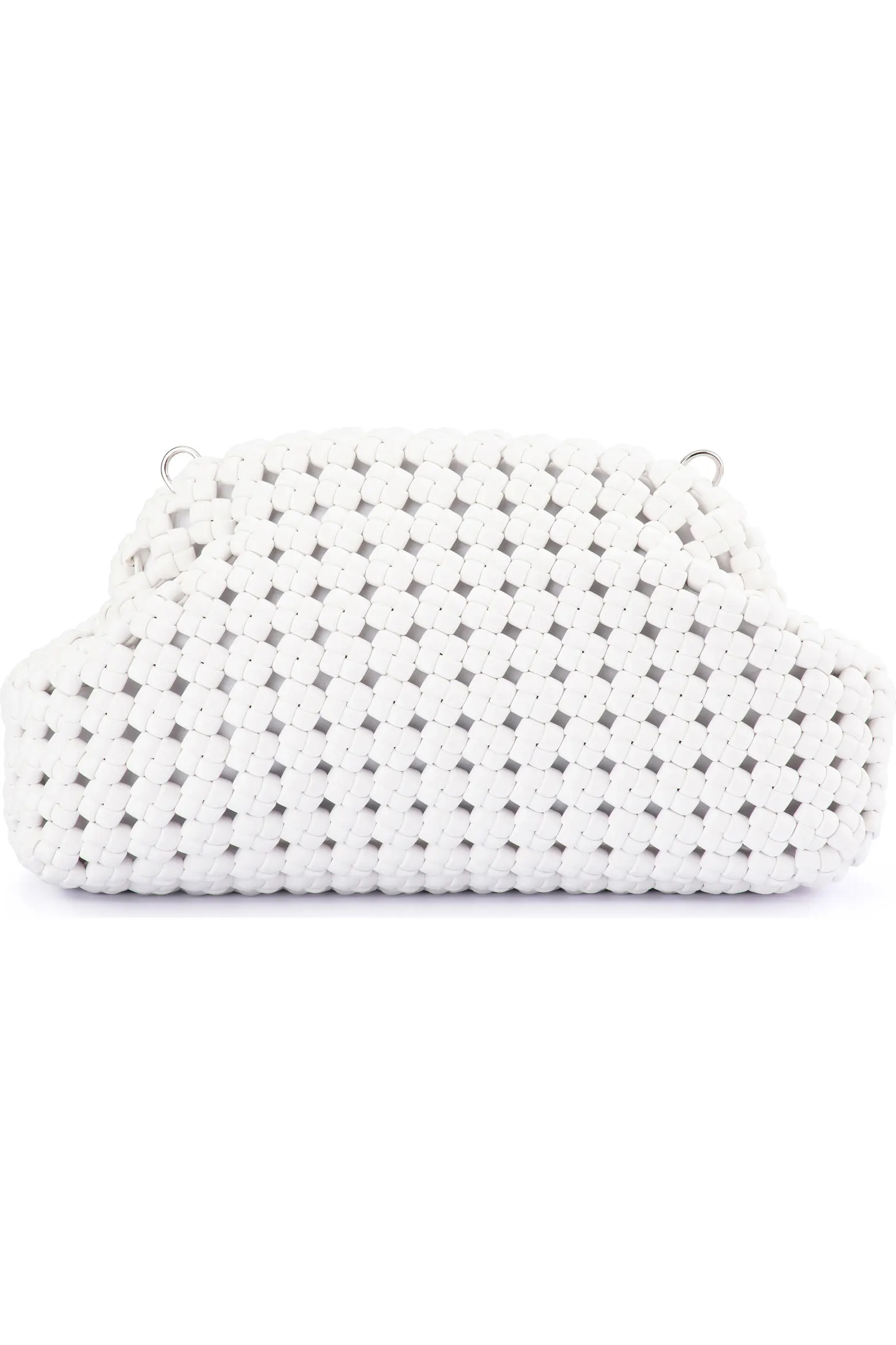 Everly Handwoven Faux Leather Frame Clutch (Women) | Nordstrom | Nordstrom