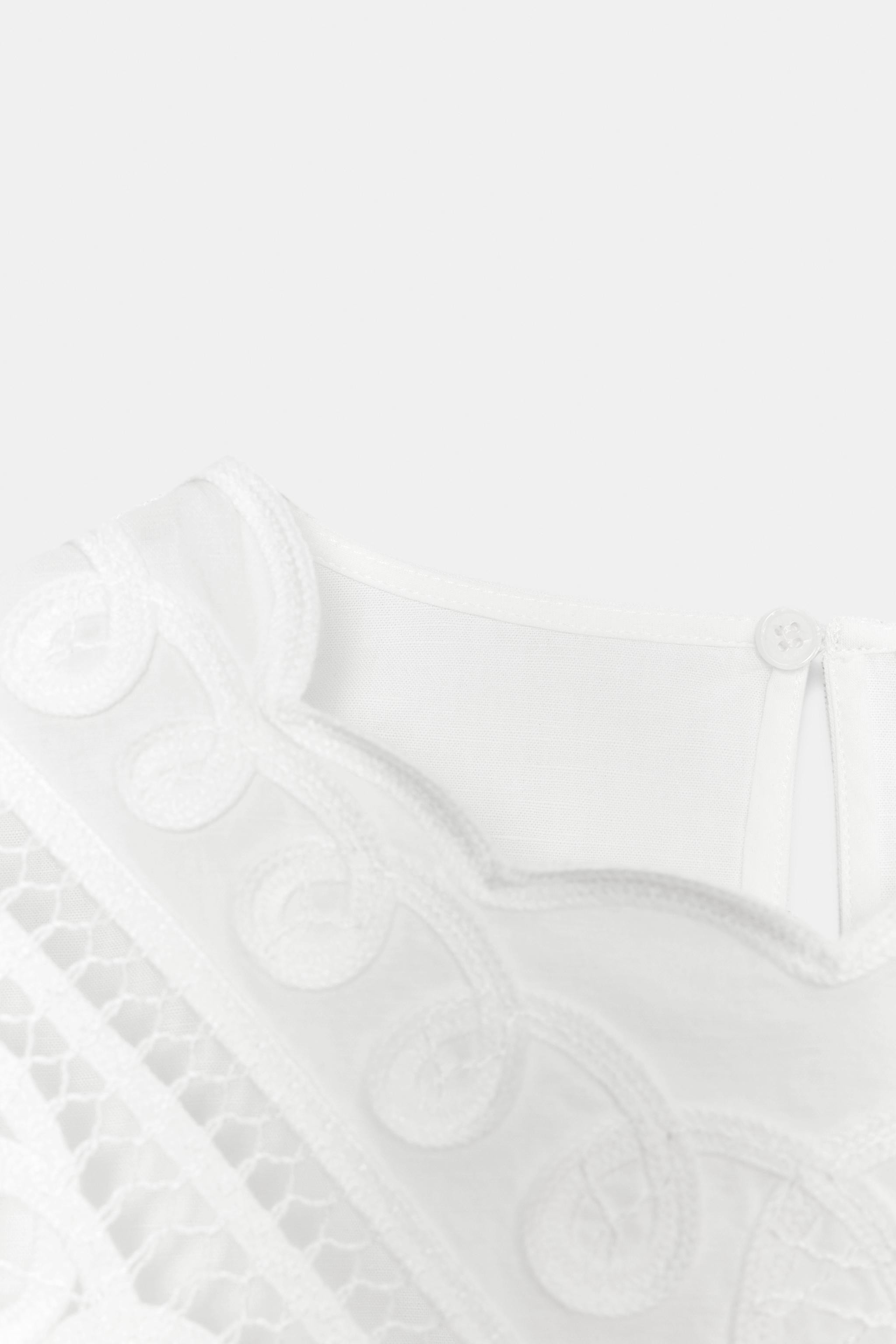 ZW COLLECTION EMBROIDERED LINEN BLEND SHIRT | Zara DE
