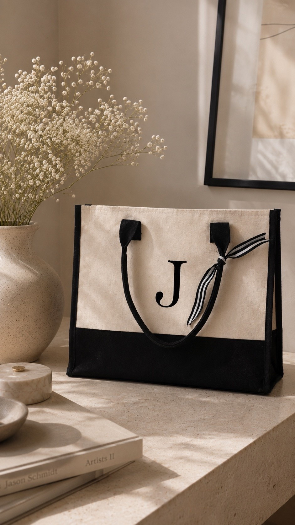 This personalized tote bag is giving classic, chic, and practical all at the same time 🤍

And can we talk about the price? Just $8.99! Such a cute find for work, errands, travel, or carrying all the little extras throughout the day.

I love pieces that look far more expensive than they actually are, and this one definitely delivers!

#LTKSaleAlert #LTKTravel #LTKWorkwear