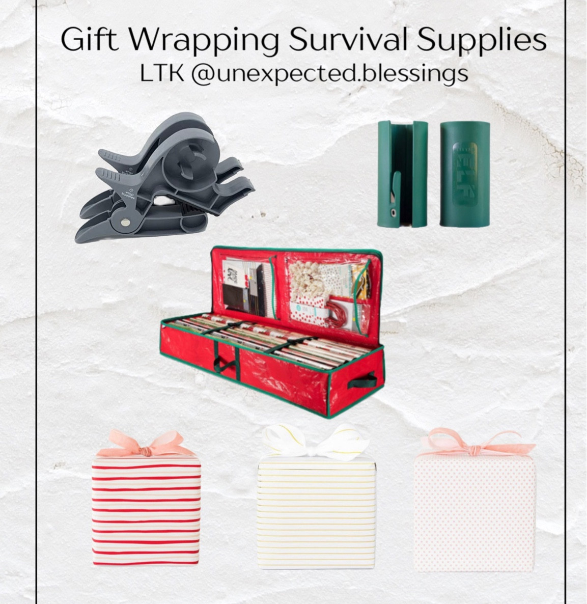 Gift wrapping tools, gift wrapping, wrapping paper, Christmas gifts, Christmas gift wrapping, gift wrapping hack, wrapping paper tool, wrapping paper storage, gift wrapping station

#LTKHoliday #LTKhome