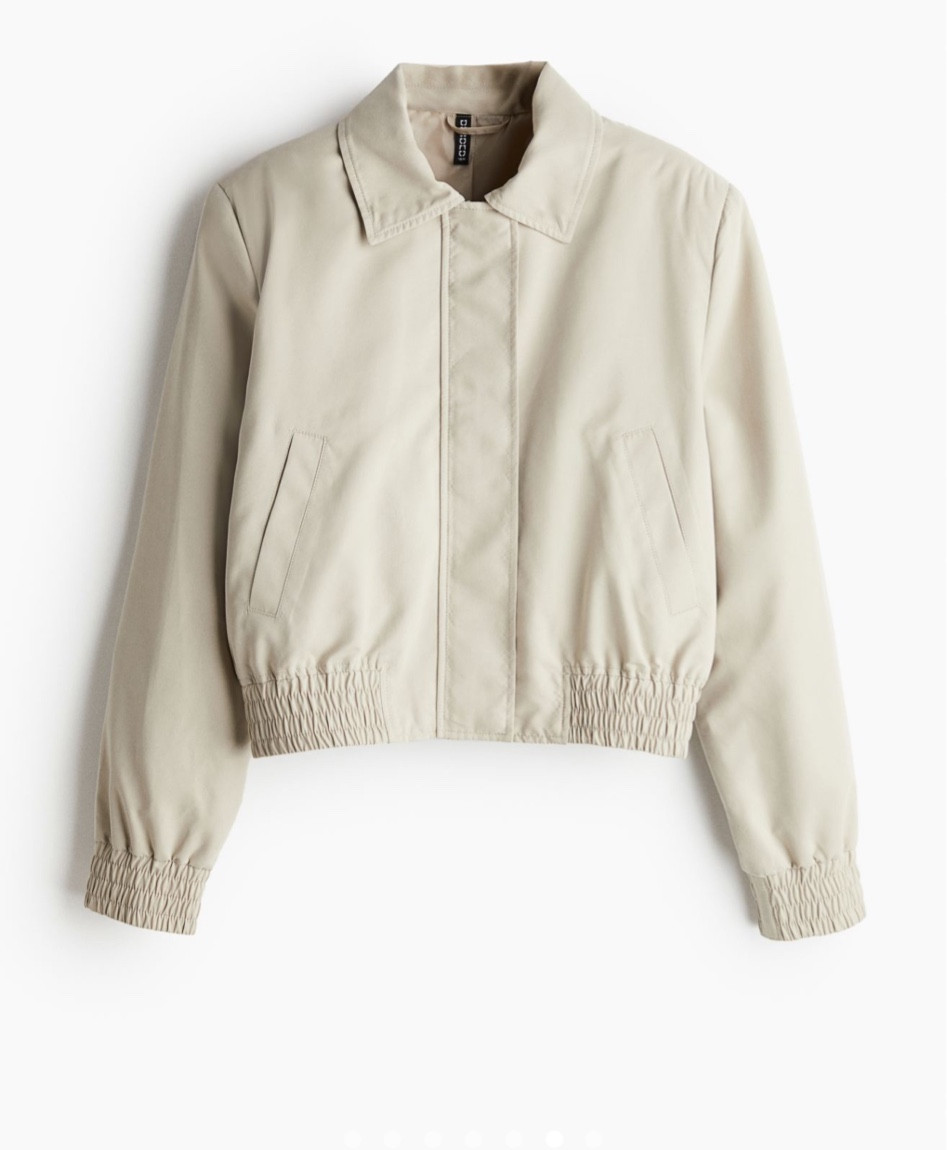 Bomber Jacket with Shoulder Pads curated on LTK