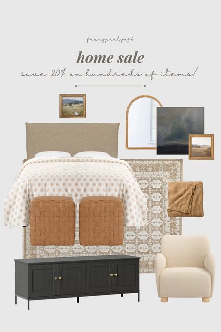 Home sale, all 20% off! Love this linen bed and rug 😍

#LTKhome #LTKfindsunder50 #LTKsalealert