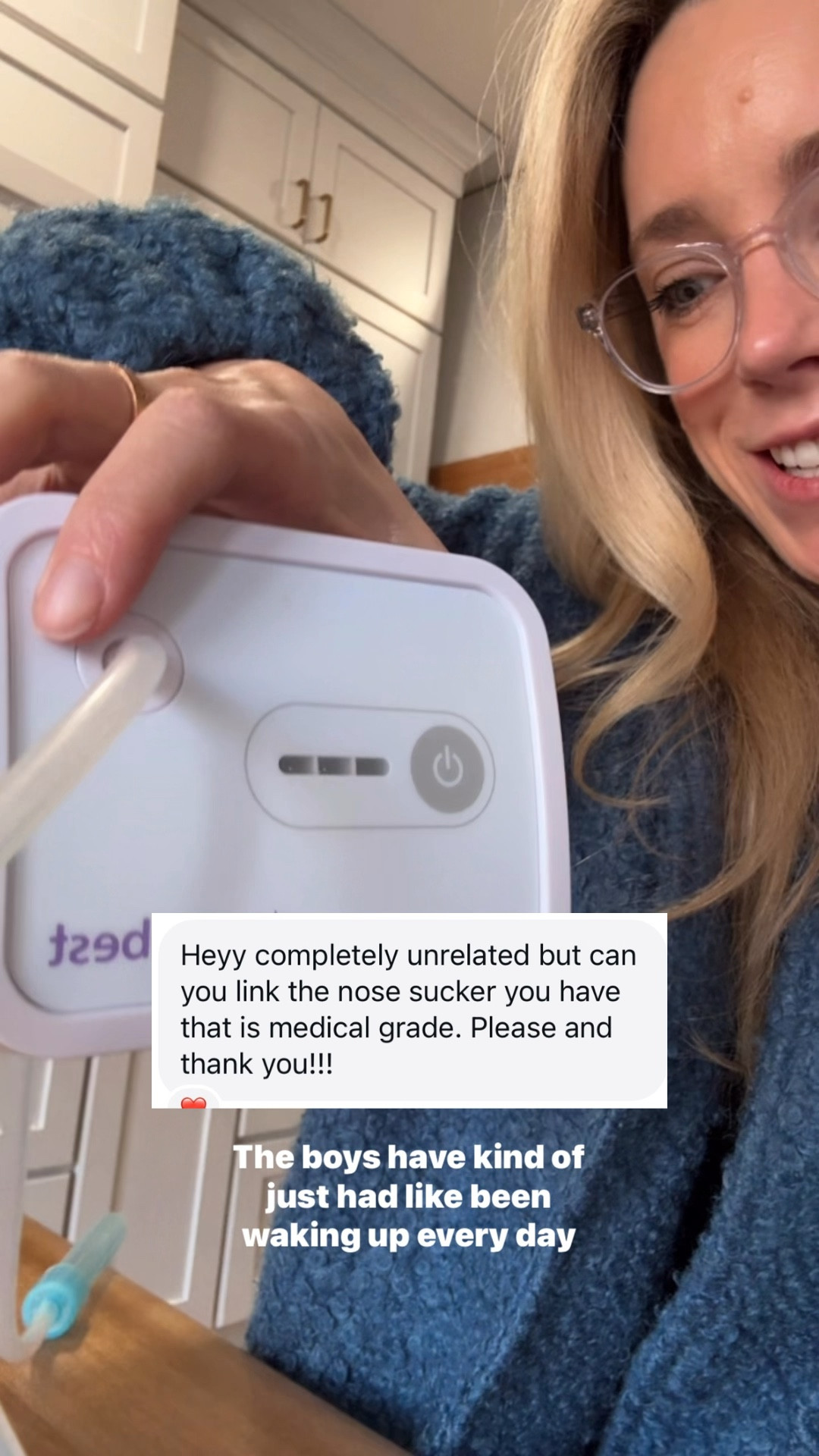 Nasal aspirator, electric booger, sucker sick season must have medical grade no sucker

#LTKKids #LTKBaby #LTKmomlife