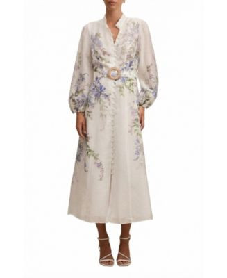 Women's Sheridan Placement Print Midi Dress | Bloomingdale's (AU)