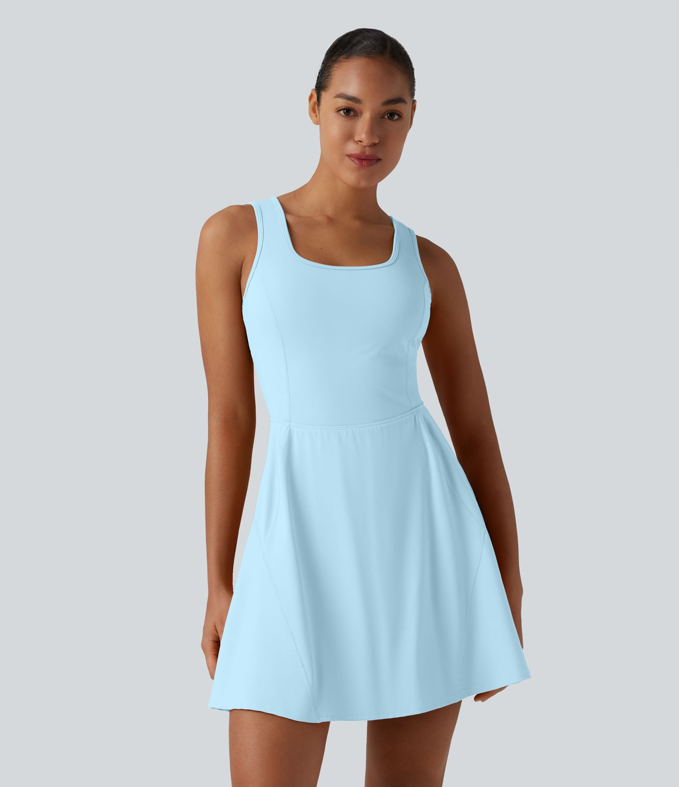 Women\u2019s SoftlyZero\u2122 Airy 2-in-1 Cool Touch Mini Dance Active Dress with Pockets-Easy Pe... | HALARA