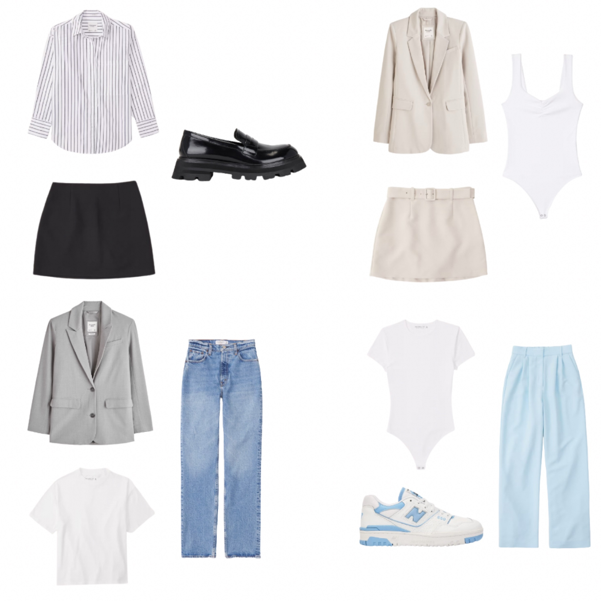 Work outfits for summer! 
#abercrombie #summeroutfits #workwear #jeans #blazers #shoes

#LTKFind #LTKstyletip #LTKworkwear