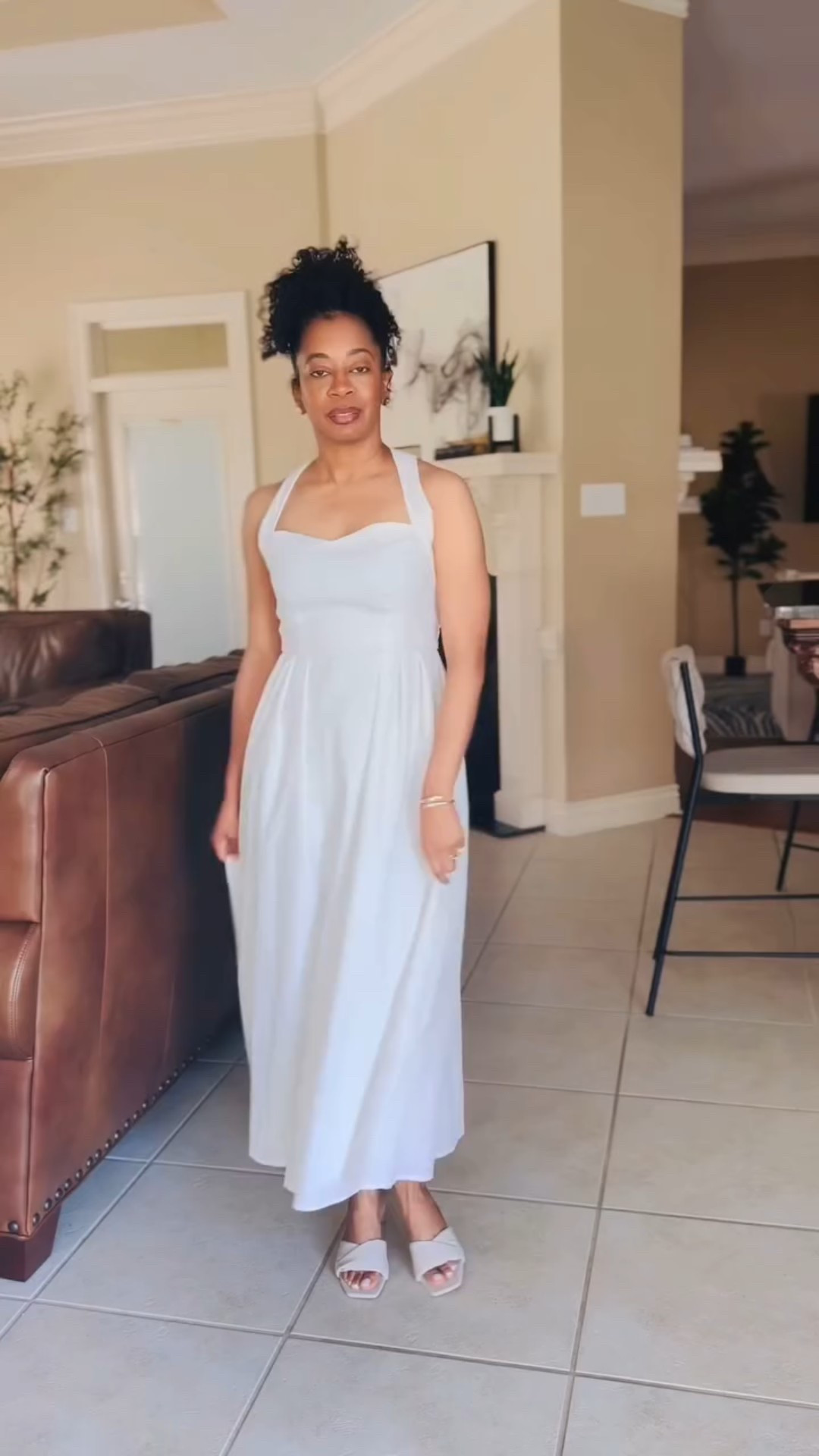 ☀️ It’s officially sundress season, and I understood the assignment.

There’s just something about a breezy white sundress that feels like summer, softness, and a fresh start all wrapped in one. Simple, effortless, and always a vibe.

Catch me twirling through the sunshine like it’s my job 😌✨

xoxo, Mystiqua Trinette 

P.S. The sun was going down, but I had to get this look. 🤍🤍🤍

#EffortlessStyle #styleover40 #over40style #fashionover40 #over40fashion #effortlesschic #momstyle