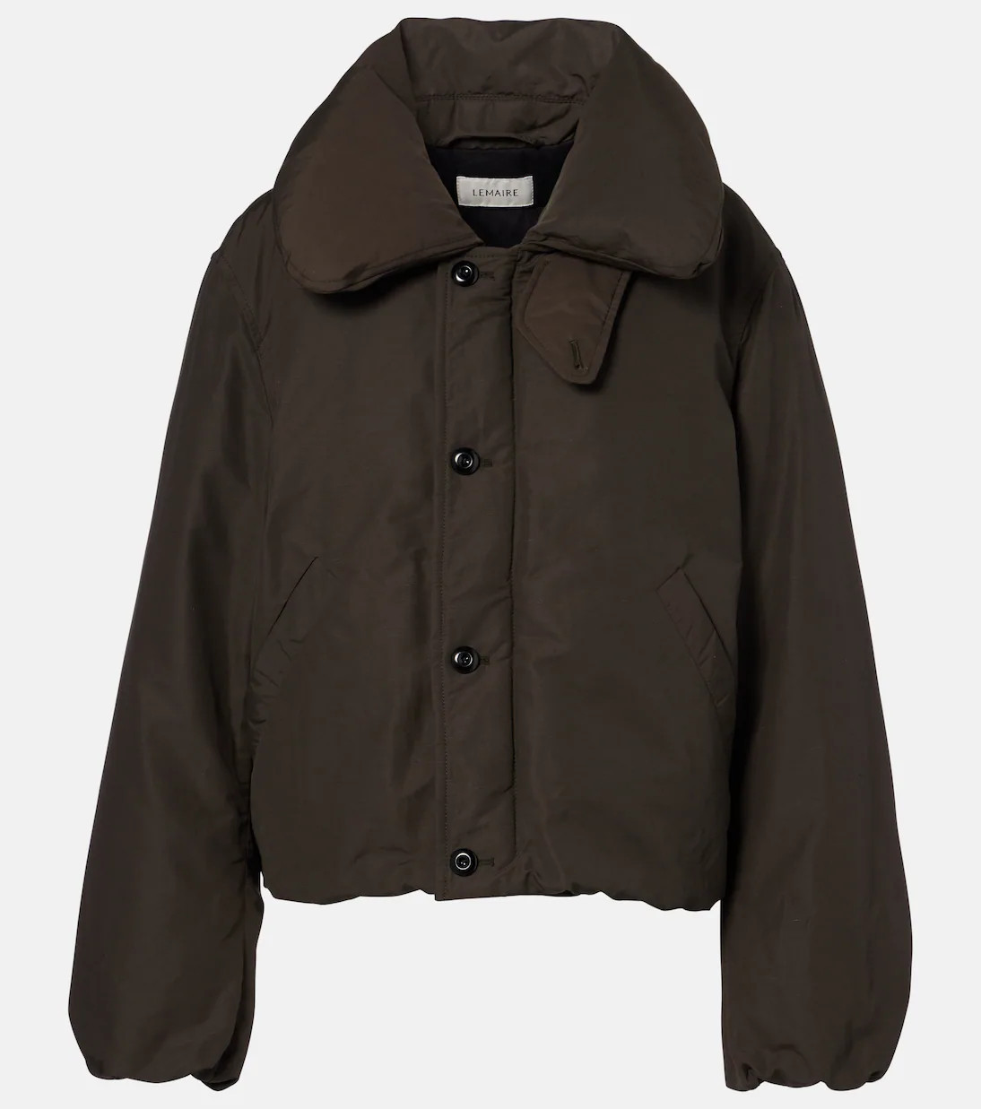 Linen and cotton-blend down jacket | Mytheresa (US/CA)