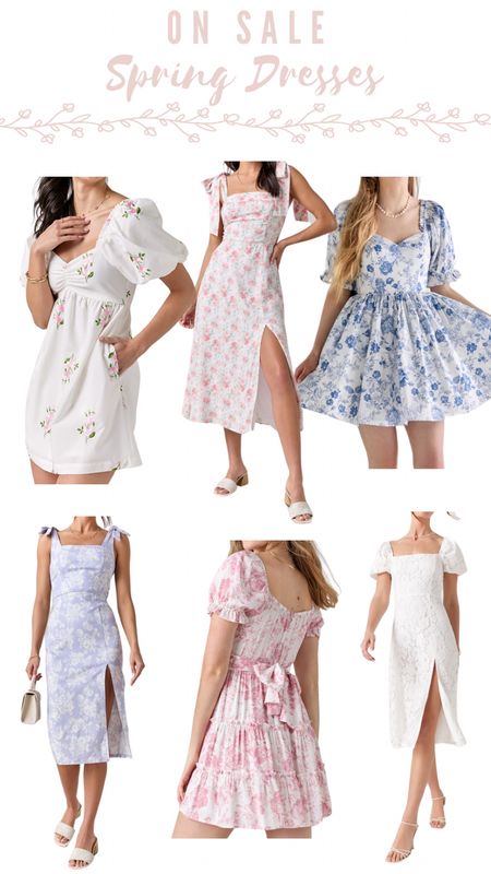 Spring dresses on sale 

#LTKfindsunder50 #LTKsalealert #LTKfindsunder100