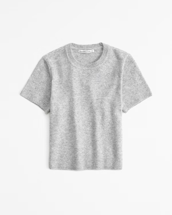 Women's Crew Sweater Tee | Women's Tops | Abercrombie.com | Abercrombie & Fitch (US)