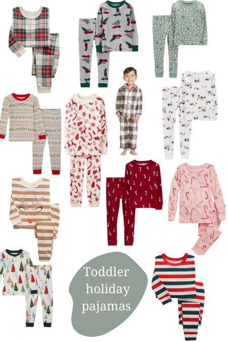 Toddler holiday pajamas! On major sale for Black Friday/cyber Monday and lots of sizes in stock!

#LTKHoliday #LTKCyberweek #LTKkids