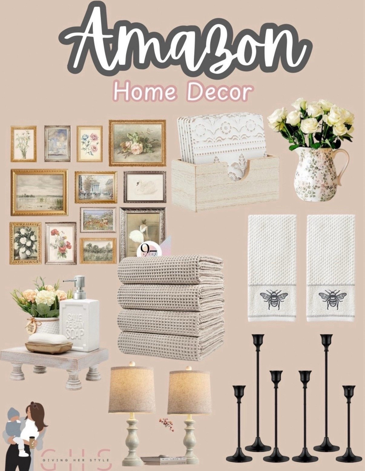 Amazon home, modern organic home decor, French country, living room decor, bedroom decor, throw pillows, Amazon furniture, vases, textured home decor, boho home decor, moody home, mood board, living room mood board, home mood board, modern farmhouse, French country, organic modern, dark home decor, home design, interior design 

#LTKHome #LTKFindsUnder100 #LTKFindsUnder50