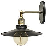 Sunlite 07036-SU Vintage-Inspired Canopy Wall Sconce Metal Industrial Style Fixture, Rustic Farmhous | Amazon (US)