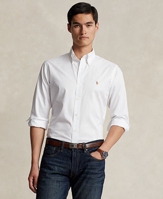 Men's Purepress Cotton Oxford Shirt | Macy's