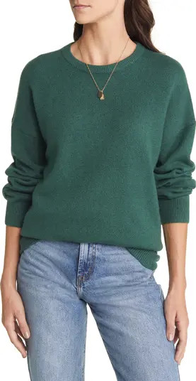 Treasure & Bond Organic Cotton Blend Crewneck Sweater | Nordstrom | Nordstrom