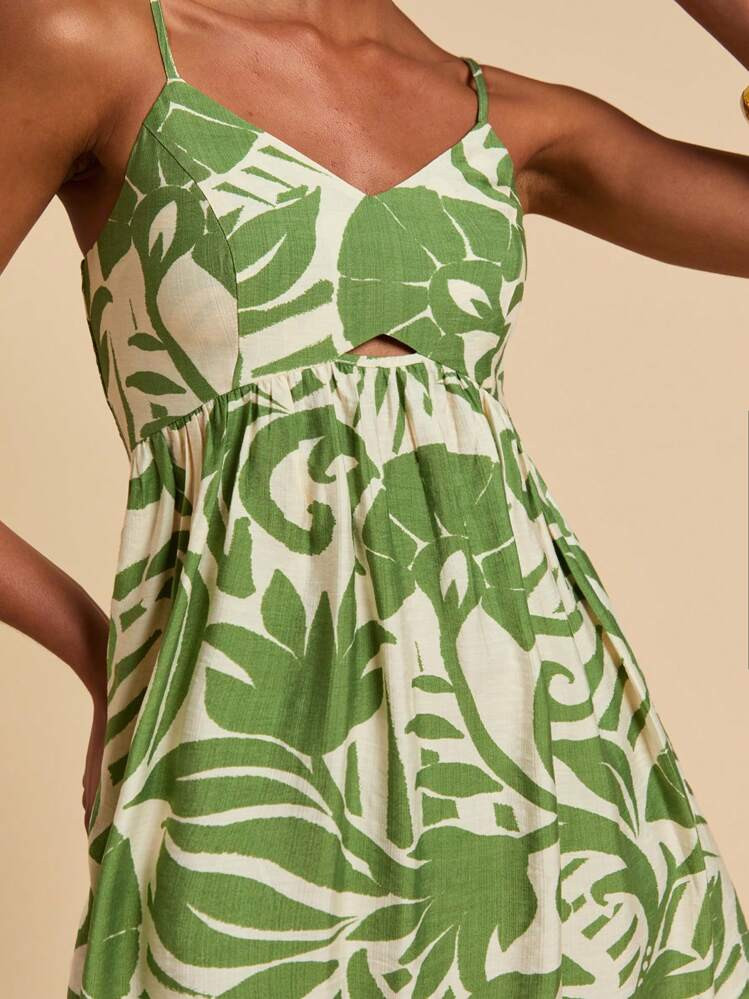 Travachic Woven Printed Spaghetti Strap Mini Dress For Women,Vacation Style,Woven Graphic Printed,Casaul Summer Vacation Outfits Woman,Bohemia Beach Vacation Outfits,Boho Chic,Holiday Festival Outfits,Beach Outfits For Woman,Summer Outfits For Women,Graduation Outfit,Birthday Outfits For Women,Beach Essentials,Airport Outfit For Women,4th Of July Women,Club Outfit,Tea Party Dress,Birthday Dress,Summer Sun Dress | SHEIN