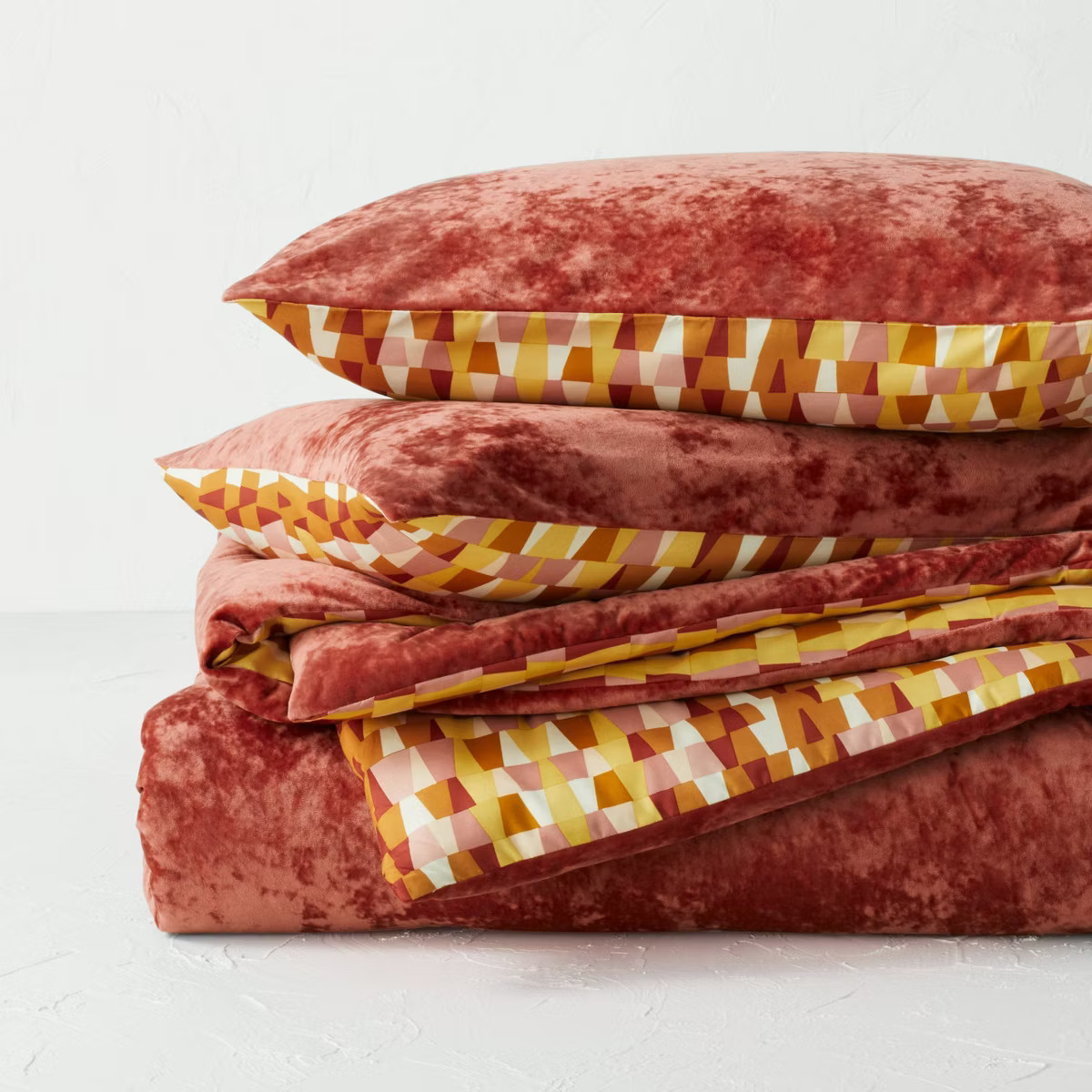 Reversible Velvet Comforter & Sham Set - Opalhouse™ designed with Jungalow™ | Target