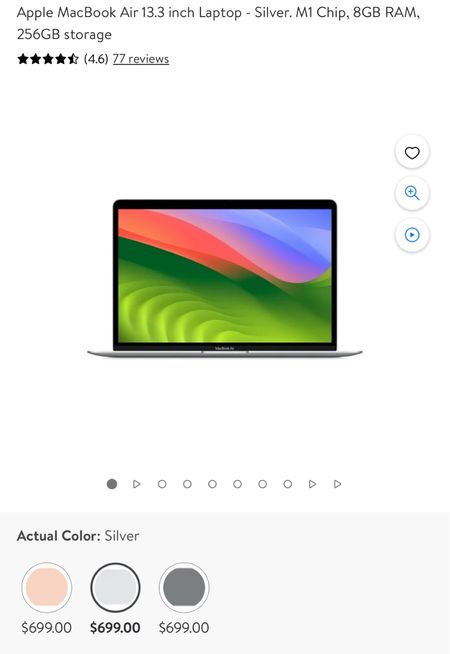 RUN don’t walk for this iconic deal at @walmart💻🏃‍♂️ get your own MacBook Air with Apple M1 chip for only $699!! linking it in my LTK here🥳 #WalmartPartner

#LTKhome #LTKover40 #LTKU
