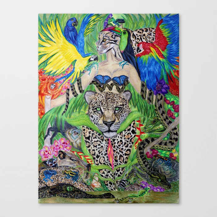 Welcome to the Amazon Canvas Print | Society6