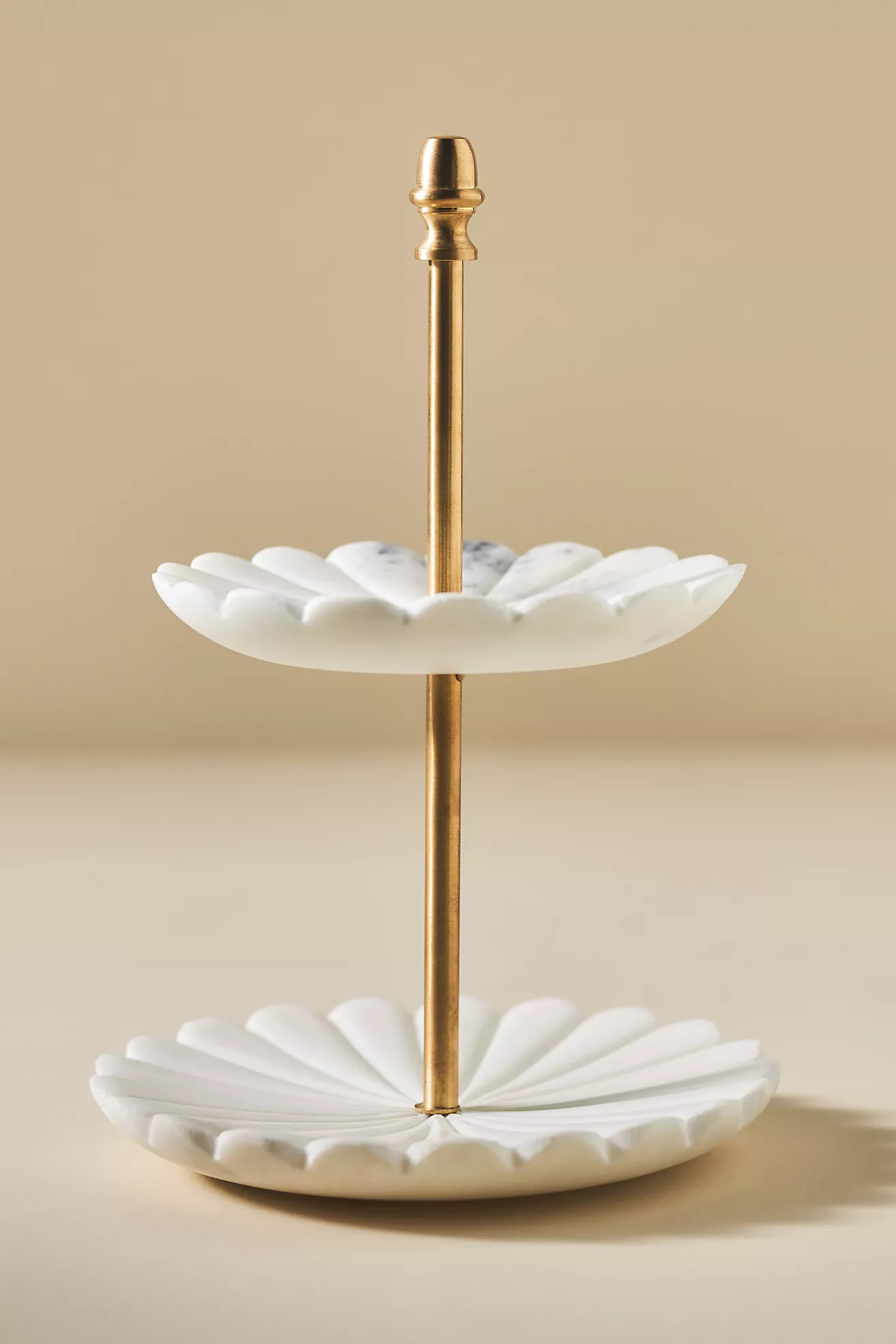 Tiered Marble Jewelry Stand | Anthropologie (US)