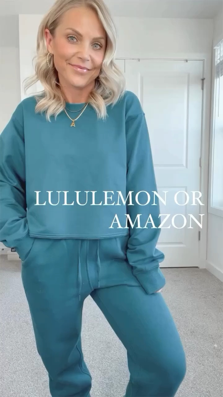 Amazon Lululemon Dupe🌟


Lululemon sweatsuit, Amazon fashion finds under $100, Amazon dupes, Lululemon joggers

#LTKfindsunder50 #LTKGiftGuide #LTKfindsunder100