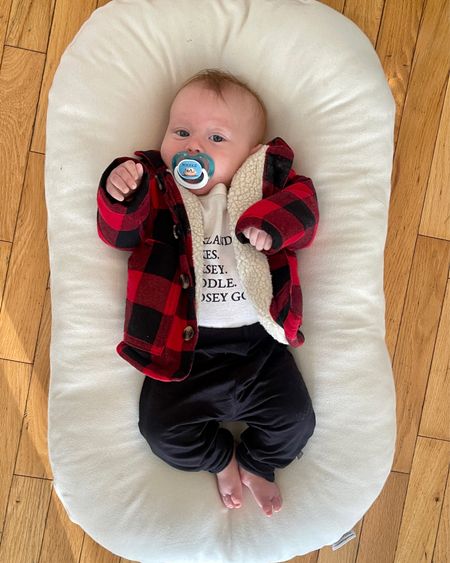 Perfect fall / winter coat for a baby boy! This buffalo plaid coat is fleece lined and under $25!
.
.
.
Winter baby outfit - baby boy - plaid baby - baby coat - Joe fresh baby 

#LTKbaby #LTKbump #LTKunder50