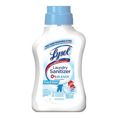 Lysol Laundry Sanitizer Free & Clear - 41 fl oz | Target