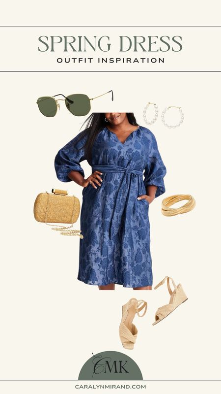 Spring dress outfit inspo - this dress is perfect for any baby or bridal shower. Has pockets & is under $50! 

#LTKStyleTip #LTKFindsUnder50 #LTKParties