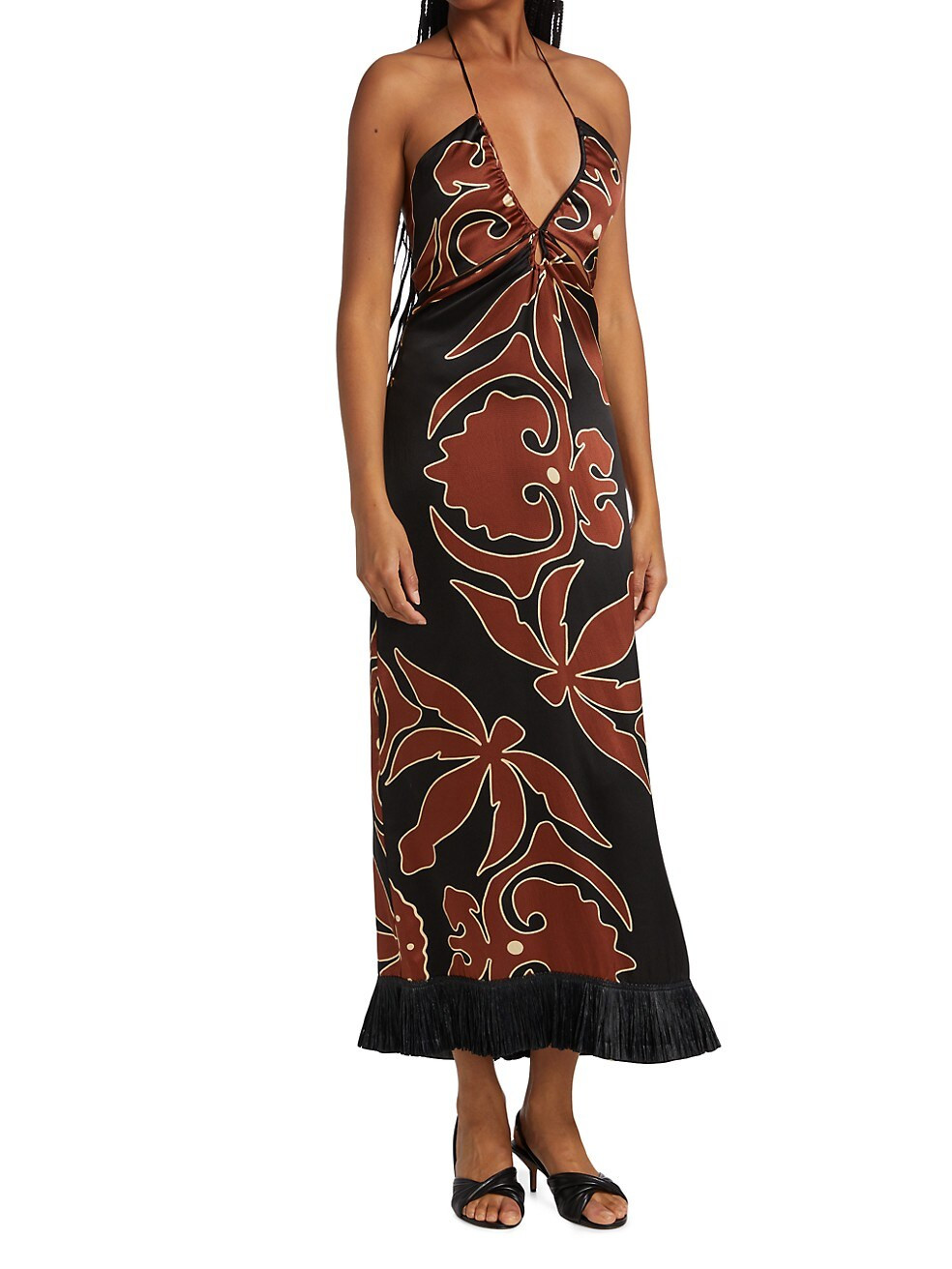 Johanna Ortiz Agustina Extravagant Vision Ankle Dress | Saks Fifth Avenue