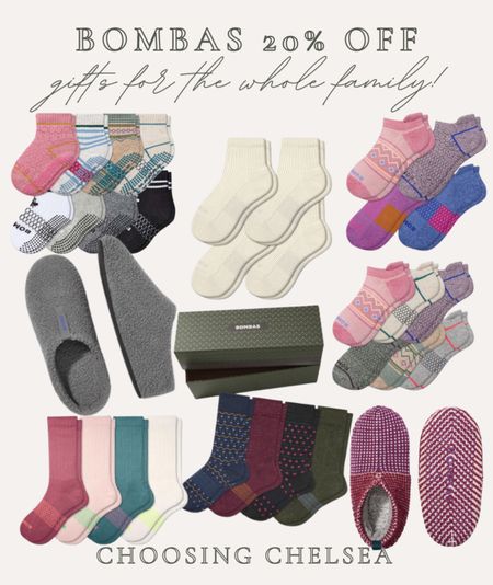 Bombas are 20% off right now! Take advantage of this sale and stock up on some gifts for the whole family  

#LTKGiftGuide #LTKfamily #LTKHoliday