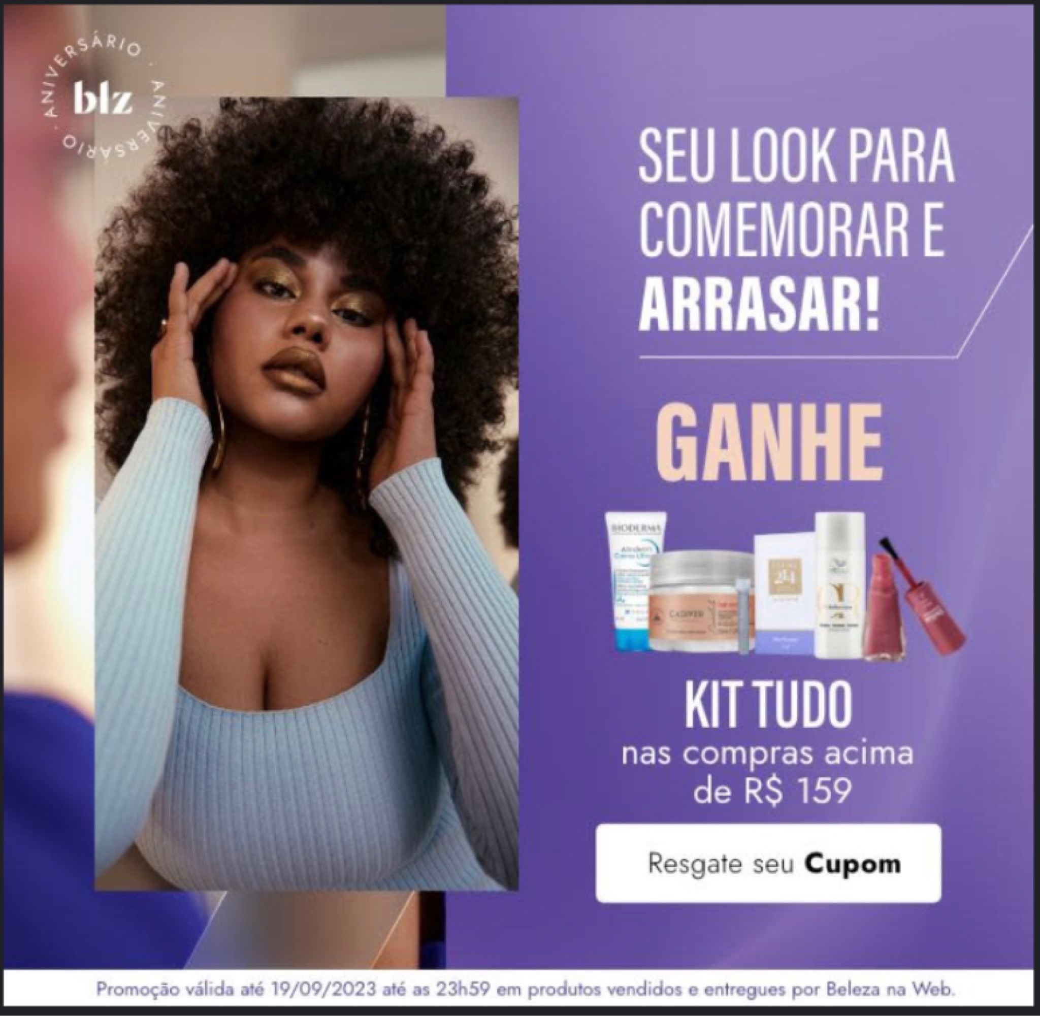 Oportunidade incrível para encher a necessaire! Com o cupom KITTUDO você ganha um kit completinho para cuidar do seu look! Não dá pra perder!!! 

#LTKSale #LTKbeauty #LTKbrasil