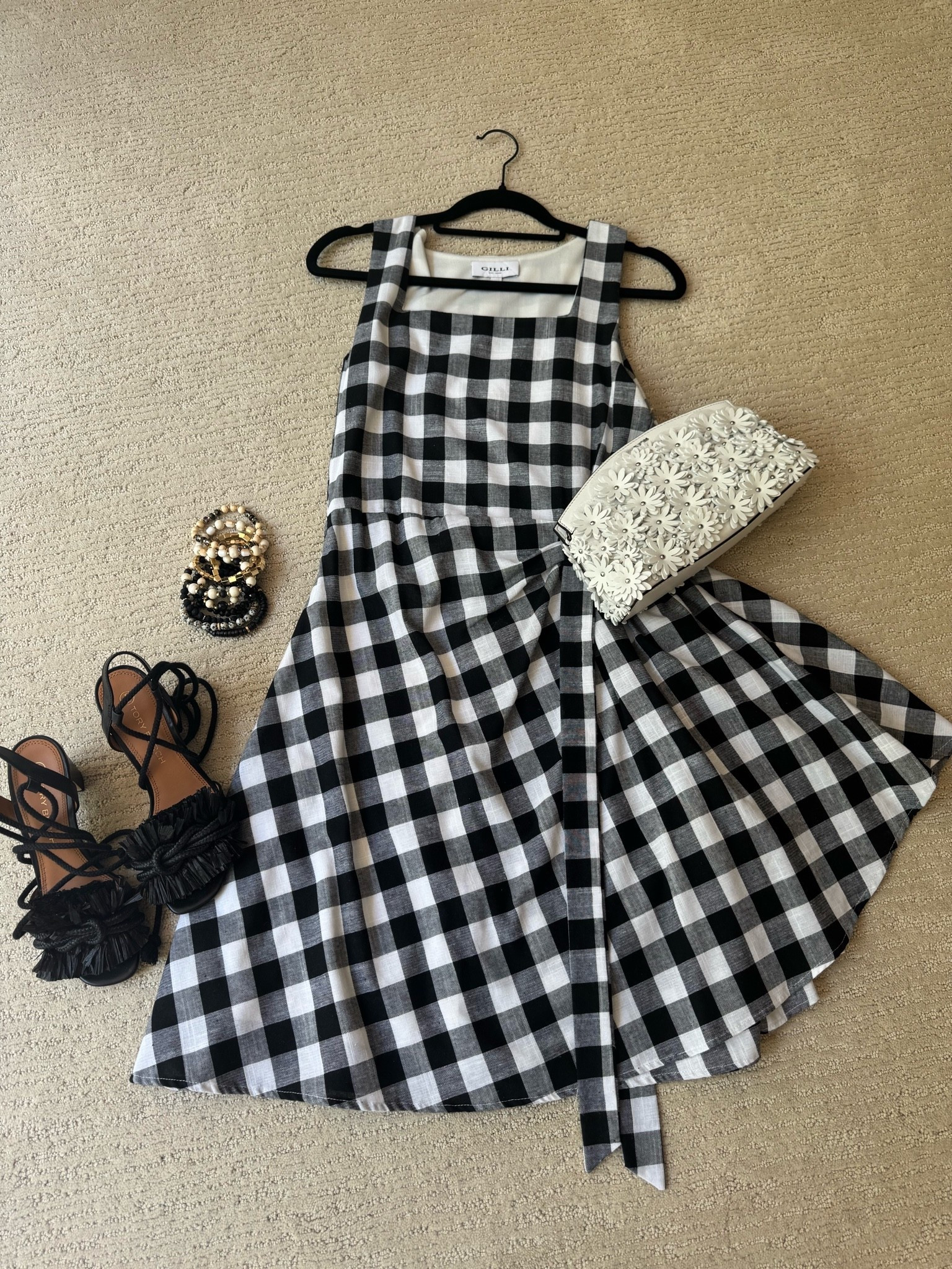 Gingham print has always been popular throughout the years!! It is easy to accessorize and the fabric is usually an airy cotton so perfect for summer!
This dress and shoes are no longer available but we have linked some similar items 🖤❤️

#LTKOver40 #LTKSeasonal #LTKootd