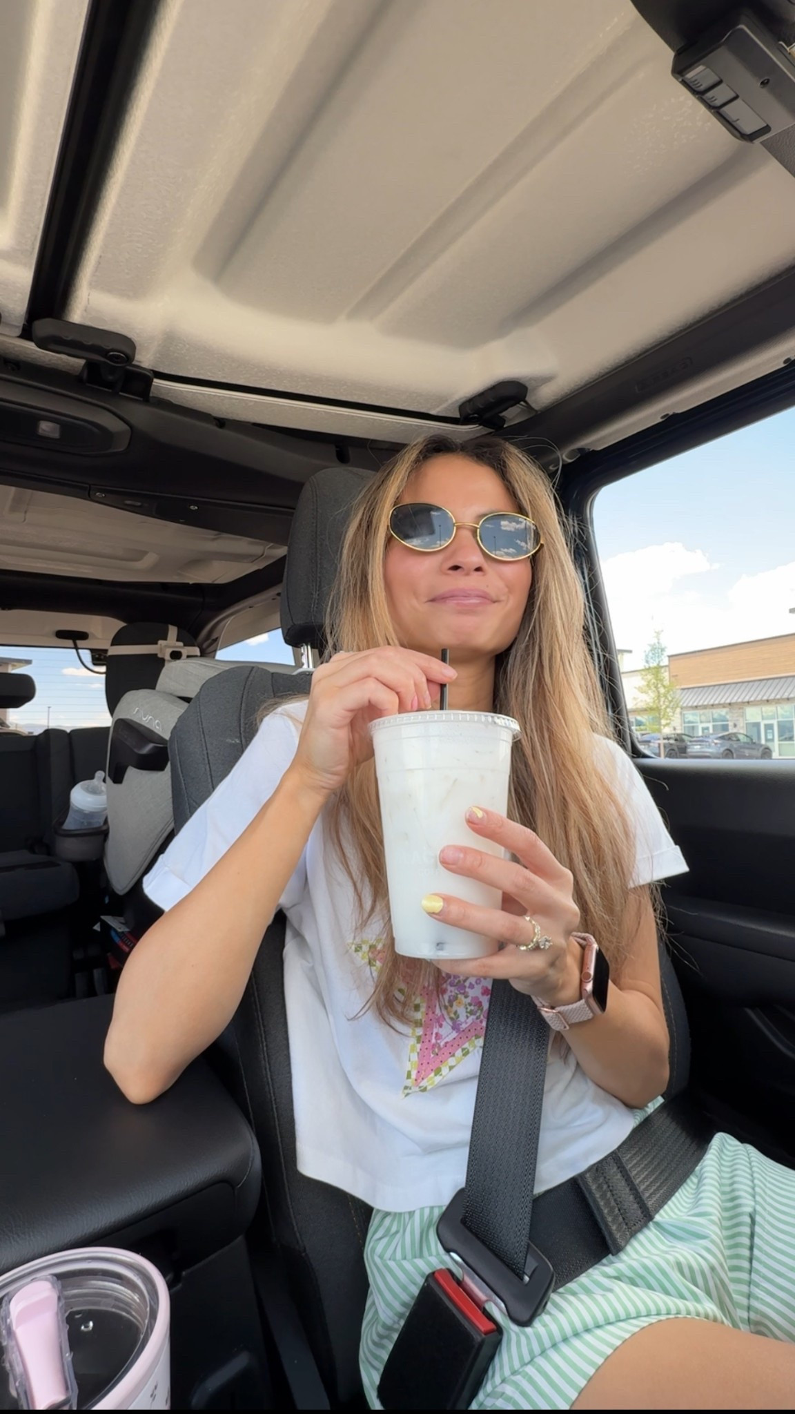 Screen shot from a video but wanted to share look a like for my sunglasses 

#LTKFindsUnder50 #LTKStyleTip #LTKSeasonal