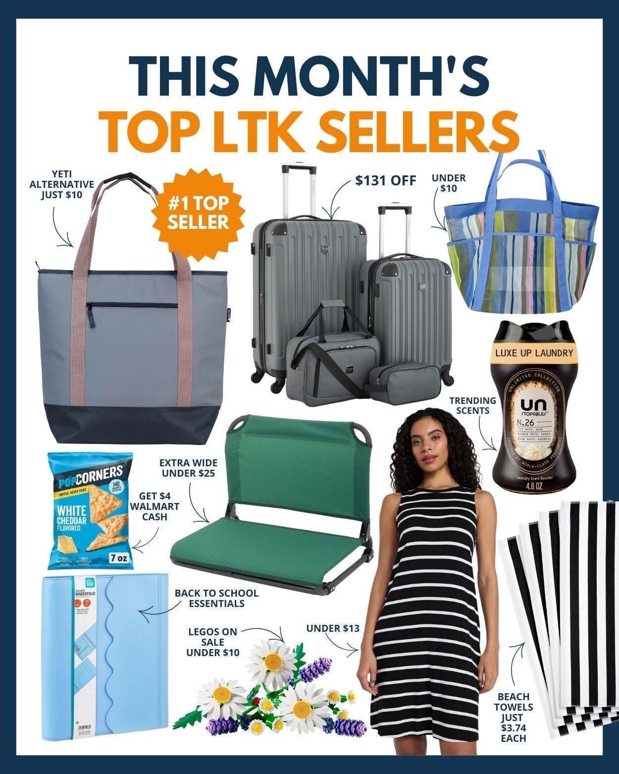 Want to know what LTK shoppers bought the most of this month? From Yeti alternatives for just $10 to beach towels under $4 and much more - shop them all now before they’re gone! 😍🛍️

#LTKSaleAlert #LTKHome #LTKTravel