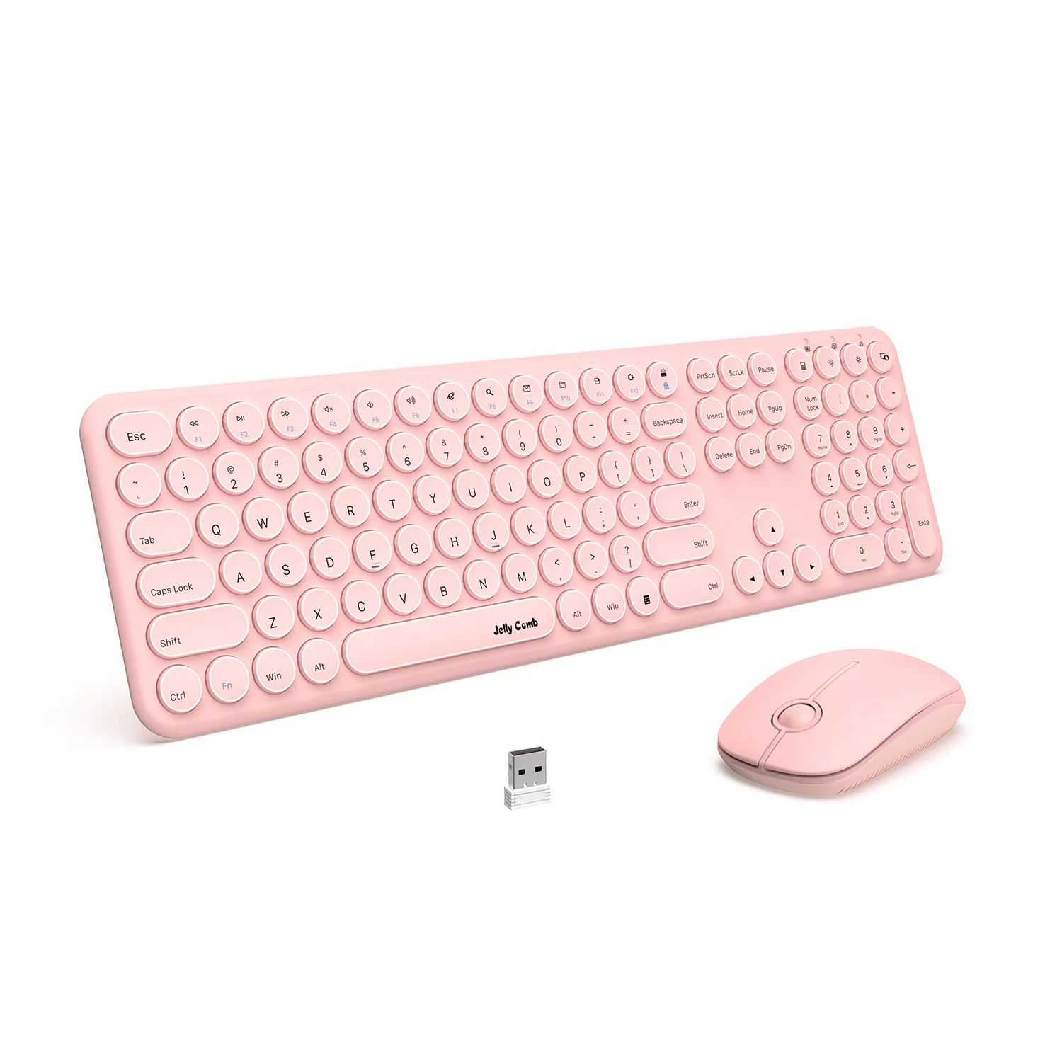 Wireless Keyboard and Mouse Combo, 2.4GHz Full-Size Compact Wireless Mouse Keyboard with Numeric ... | Walmart (US)