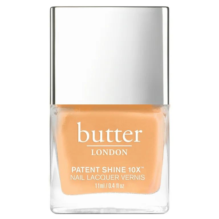 Butter London Pop Orange Patent Shine 10X Nail Lacquer, 0.4 fl oz | Walmart (US)