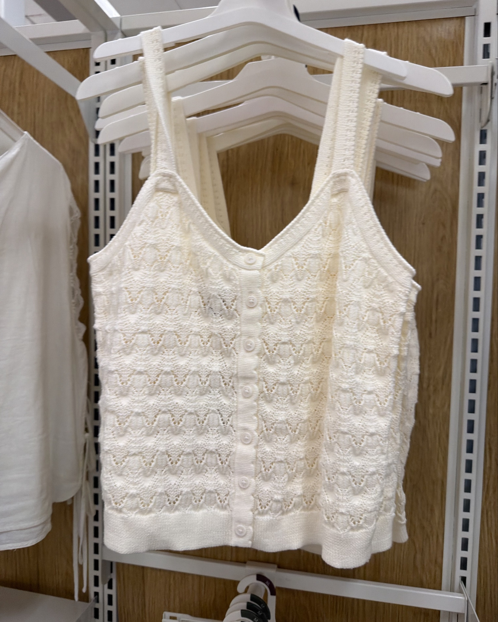 These pointelle tanks are the sweetest little spring staple. The delicate knit detail gives them that soft, feminine look while still being an easy everyday piece you can throw on with jeans, shorts, or layered under a cardigan. I’m loving them in the cream and light blue shades — such pretty colors for spring and summer. Lightweight, comfy, and an easy way to look put together without trying too hard. @Target 

#LTKFindsUnder50 #LTKStyle #SpringStyle #EverydayStyle #LTKSeasonal #Target #TargetStyle 

#LTKgrwm #LTKootd