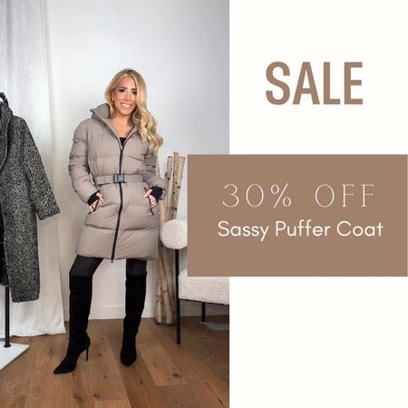 Sassy puffer coat
Petite puffer coat 


#LTKSeasonal #LTKsalealert