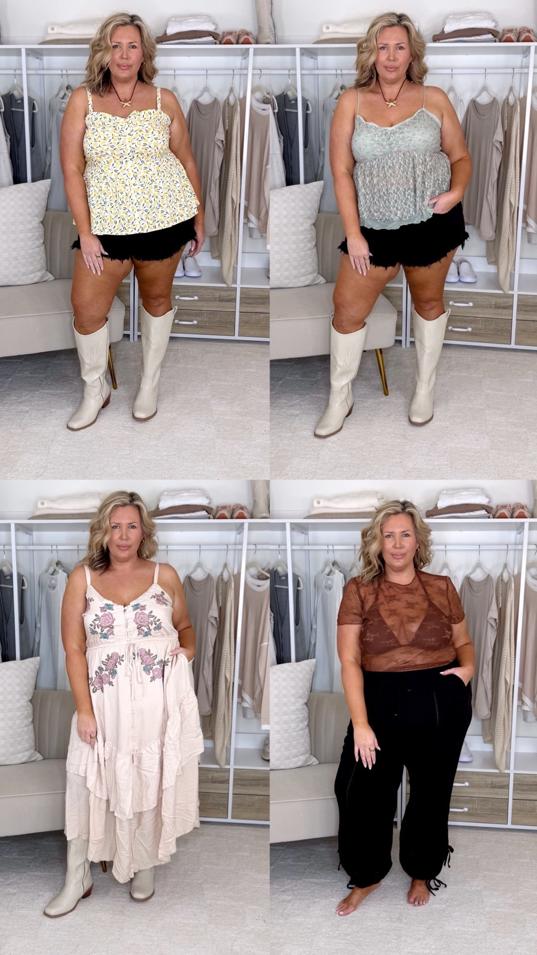 Torrid stagecoach festival haul! Wearing a 2 (2X) in everything here, loving these looks and can’t wait to attend!!!

Plus size fashion, festival outfit, stagecoach, plus size outfit ideas, concert outfits, country concert outfit ideas, midsize fashion, ootd, mom style

#LTKFestival #LTKMidsize #LTKPlusSize