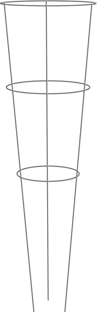 33 in. Galvanized Steel Vegetable and Tomato Cage | Amazon (US)
