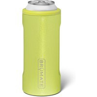 BruMate 12 oz Hopsulator Slim Can Cooler in Lemon Lime Shimmer | Glik's