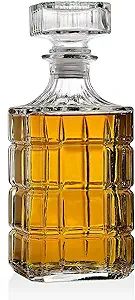 Whiskey Decanter, Whiskey Decanter for Scotch Liquor Bourbon or Wine - 750ml | Amazon (US)
