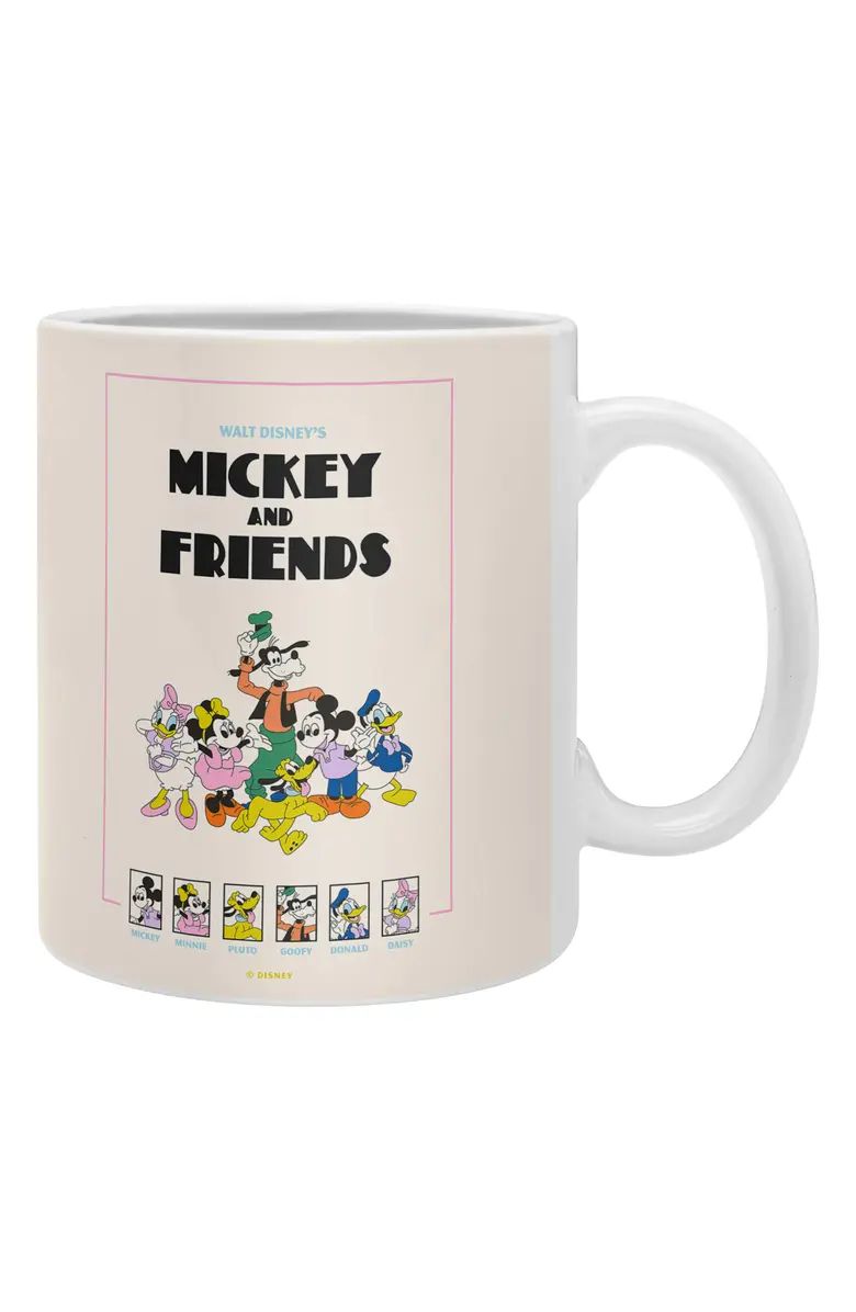 Disney x Society6 Mickey & Friends Coffee Mug | Nordstrom | Nordstrom