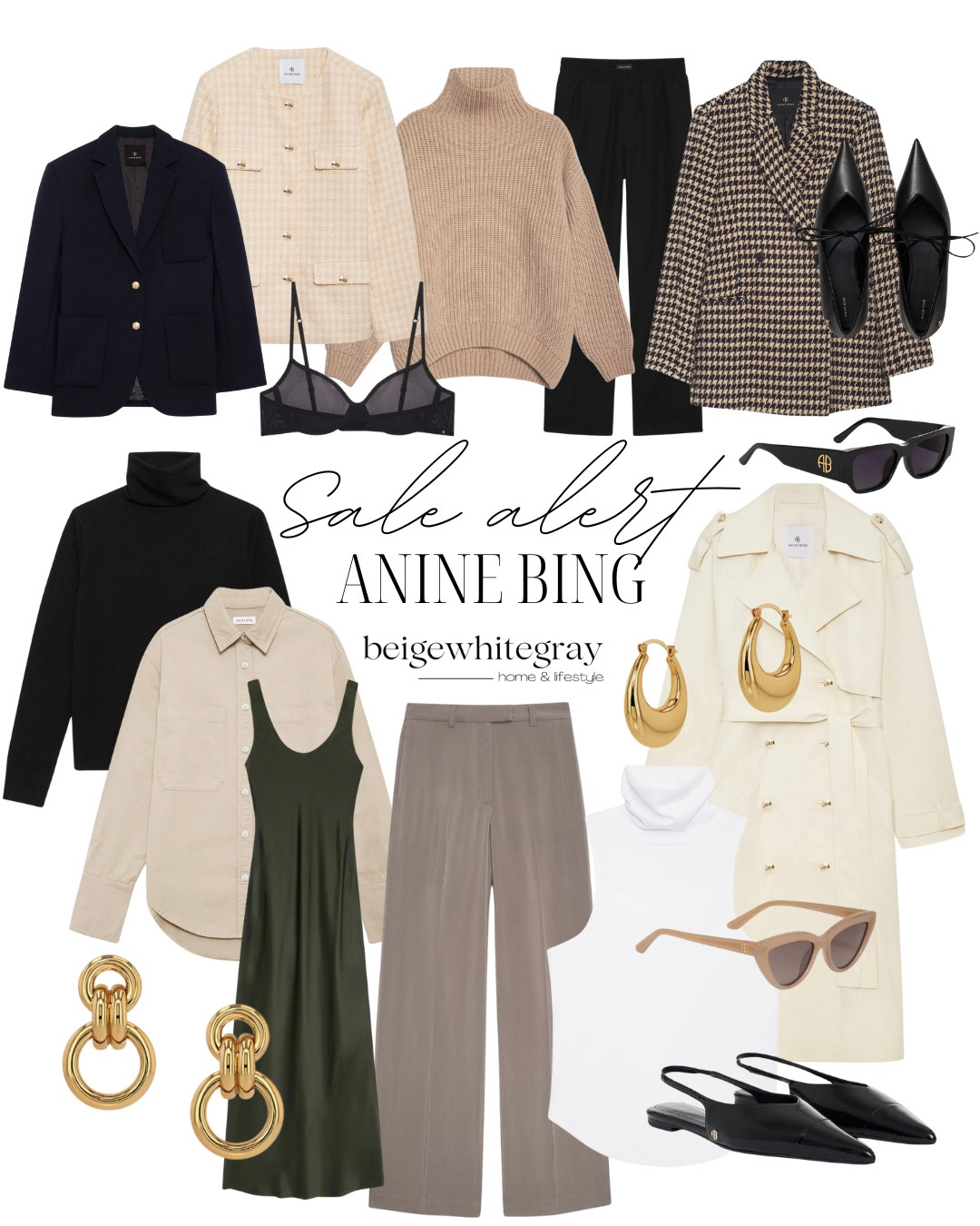 Anine Bing Sale! 🖤
Cute earrings, cozy sweater, sleek blazers, chic flats, stunning dress, stylish sunnies, classic trench, cool jacket, tailored pants, and soft knits—timeless and effortless!
Round Link Earrings: Statement hoops
#AnineBing #StatementEarrings #ChicStyle
Gradual Hoop Earrings: Elegant hoops
#GradualHoops #MinimalJewelry #EffortlessStyle
Sydney Sweater: Cozy knit
#SydneySweater #CozyStyle #WardrobeStaple
Vena Bra: Everyday essential
#VenaBra #LingerieLove #ComfortFirst
Kinsley Blazer: Polished look
#KinsleyBlazer #TailoredStyle #OfficeChic
Kaia Blazer: Sleek blazer
#KaiaBlazer #SmartStyle #PowerDressing
Elena Flats: Slingback chic
#ElenaFlats #SlingbackShoes #EffortlessFashion
Camille Dress: Elegant silhouette
#CamilleDress #ChicDresses #MinimalStyle
Nikki Flats: Everyday flats
#NikkiFlats #TimelessShoes #ComfortChic
Sedona Sunglasses: Trendy shades
#SedonaSunglasses #SunniesSeason #TrendyAccessories
Jennie Top: Classic blouse
#JennieTop #EssentialStyle #WardrobeBasics
Layton Trench: Timeless trench
#LaytonTrench #OuterwearGoals #ClassicFashion
Bowery Sunglasses: Bold frames
#BowerySunglasses #BoldStyle #ChicAccessories
Janet Jacket: Casual cool
#JanetJacket #LayeringPiece #EverydayStyle
Torres Pant: Sleek trousers
#TorresPant #TailoredLook #EffortlessChic
Dolan Trouser: Relaxed fit
#DolanTrousers #RelaxedStyle #CasualChic
Dante Shirt: Timeless shirt
#DanteShirt #EverydayWear #ClassicStyle
Ethan Sweater: Soft knit
#EthanSweater #CozyEssentials #WinterStyle
#AnineBing #Sale #LuxuryStyle #MinimalFashion #ChicEssentials #TimelessPieces #EffortlessStyle #WardrobeGoals #EffortlessStyle #TimelessLooks #LuxuryBasics


#LTKSeasonal #LTKWatchNow #LTKSaleAlert