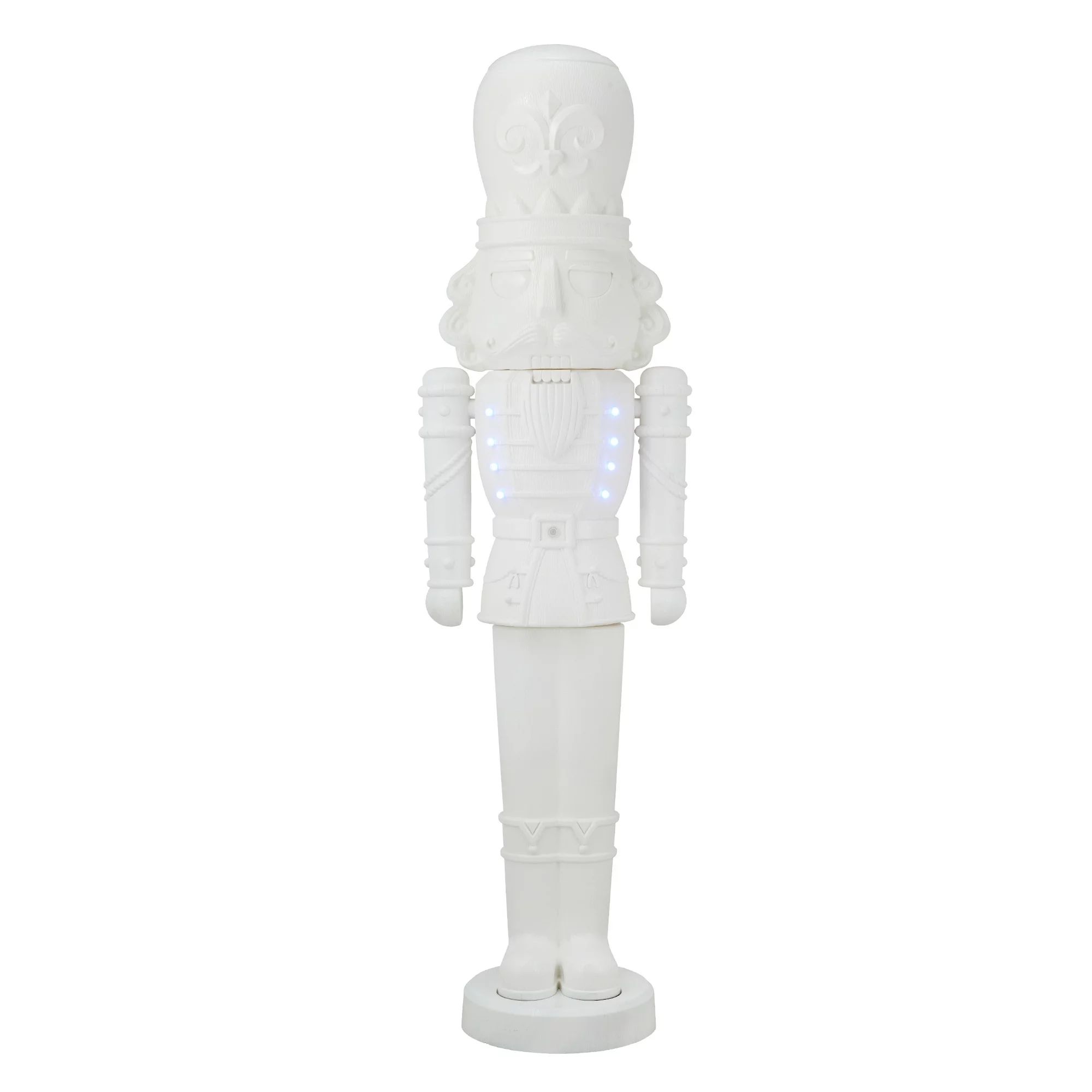 75" White Nutcracker, Holiday Time, Christmas Decoration | Walmart (US)