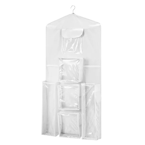 Whitmor Hanging Gift Wrap Storage Organizer - Clear - 23.25" x 46.75" - Walmart.com | Walmart (US)