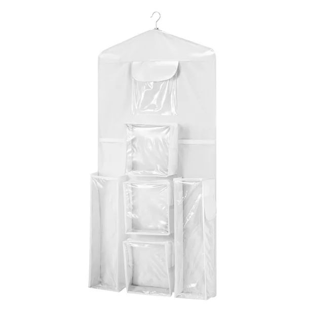 Whitmor Hanging Gift Wrap Storage Organizer - Clear - 23.25" x 46.75" - Walmart.com | Walmart (US)