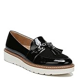 Naturalizer Women's Estelle Loafer, Black Patent, 8 Wide | Amazon (US)