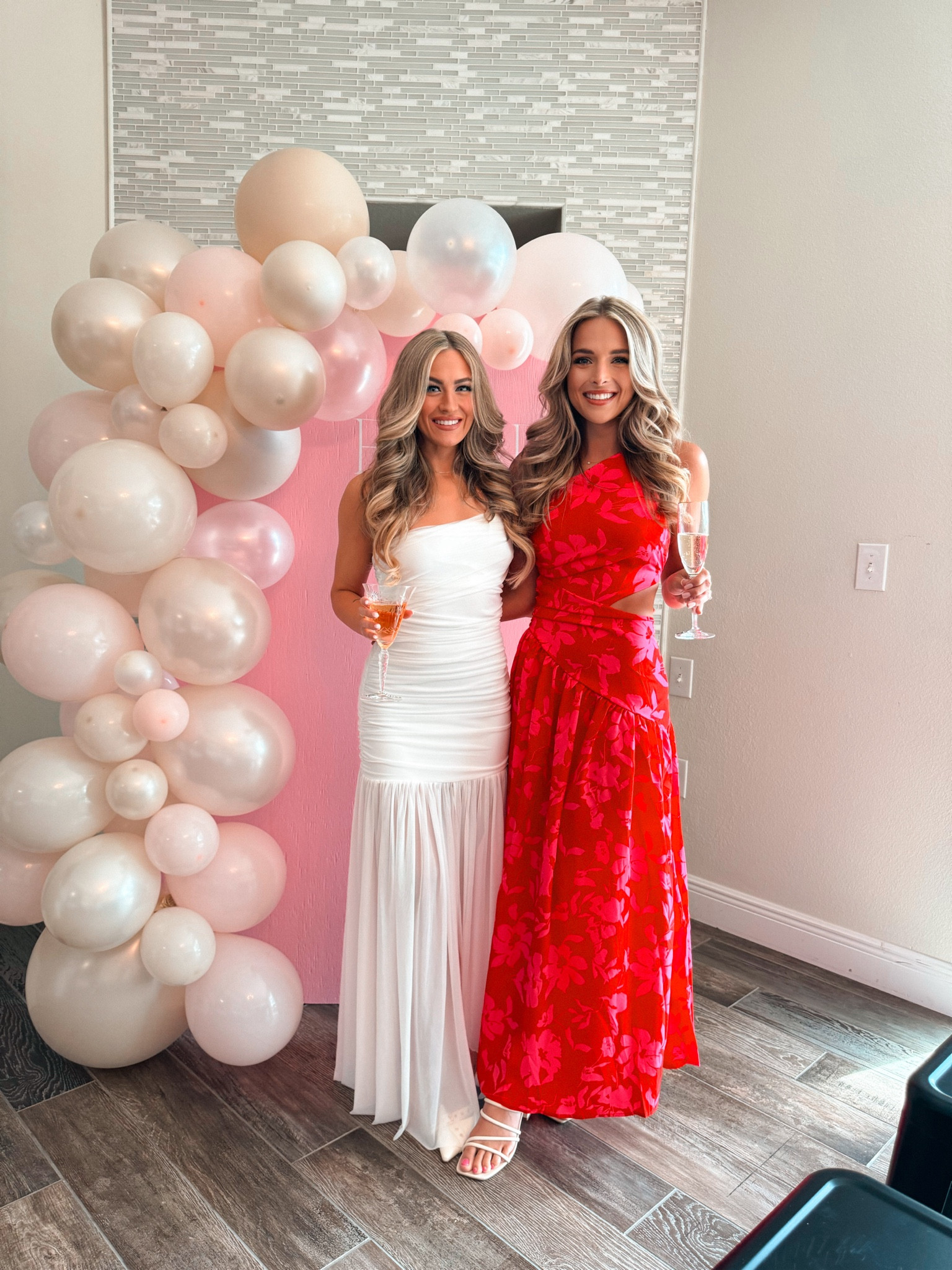 Perfect floral drop waist dress! Backless and from #shein